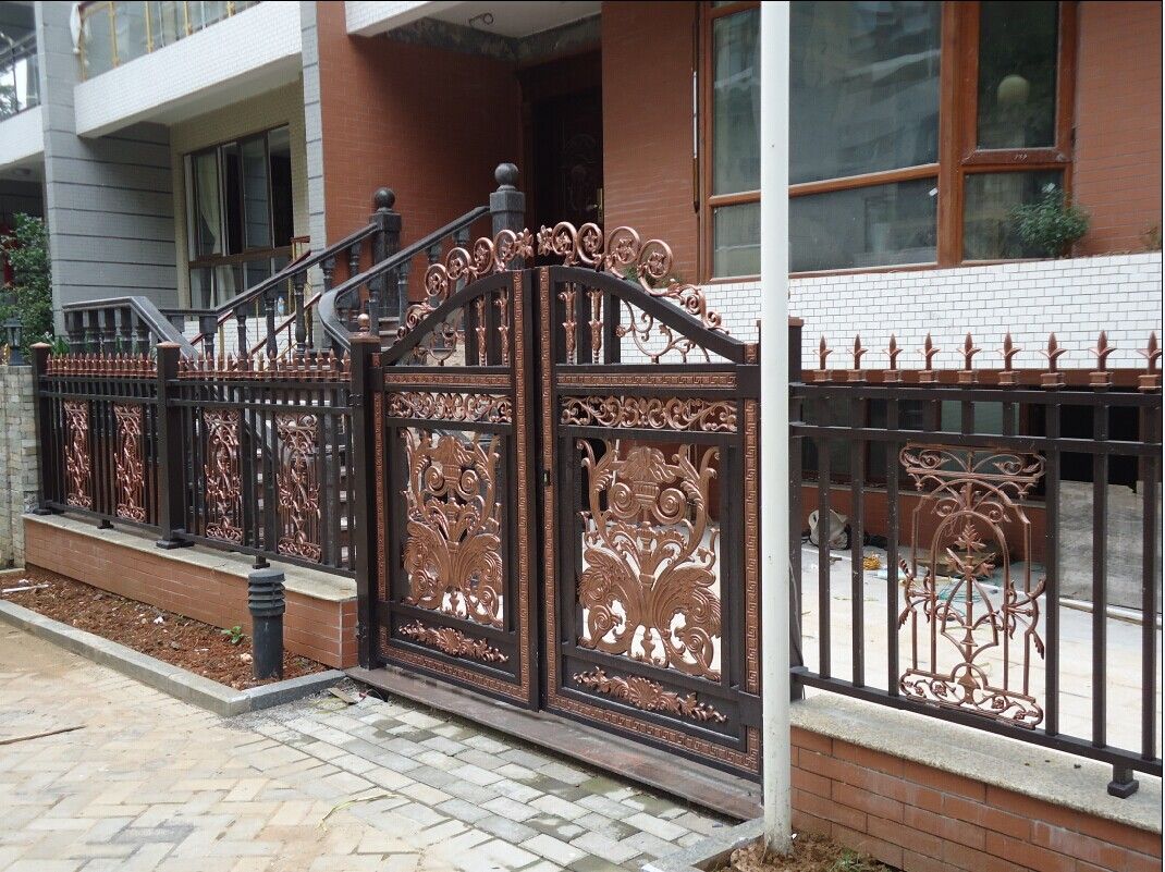 設(shè)計(jì)制作鋁藝大門(mén)的工藝流程